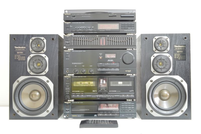 technics stereo system setup